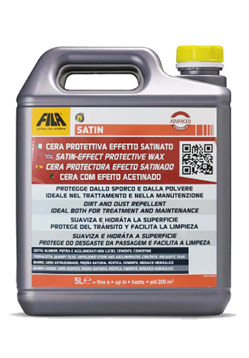 Cera Protettiva Effetto Satinato SATIN 5 Lt Fila