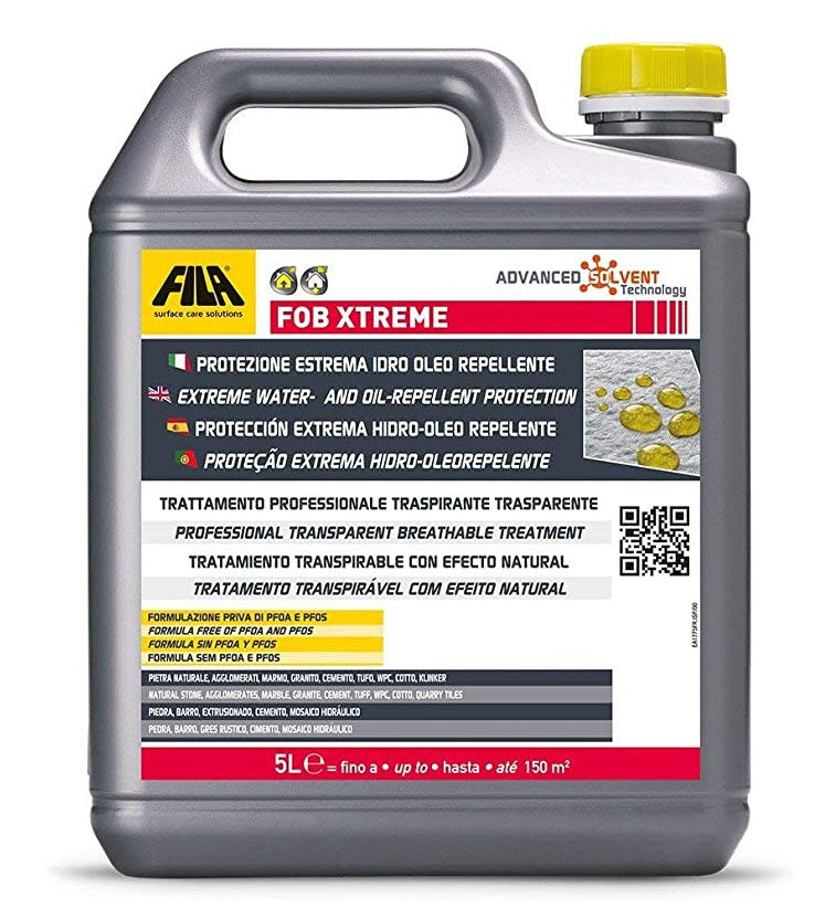 Protettivo Antimacchia Idro Oleo Repellente Traspirante Fila Fob Xtreme 5 Lt.