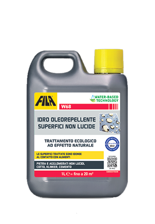 Idro Oleo Repellente Antimacchia per Superfici non Lucide W68 Lt 1 Fila