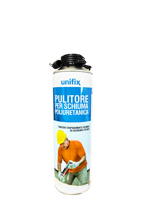 Pulitore per Pistola Schiuma Poliuretanica (PU) 500ml Unifix