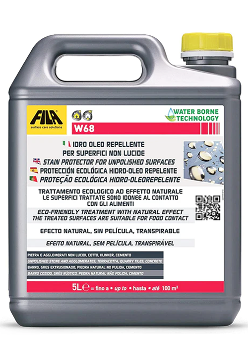 Idro Oleo Repellente Antimacchia per Superfici non Lucide W68 Lt 5 Fila