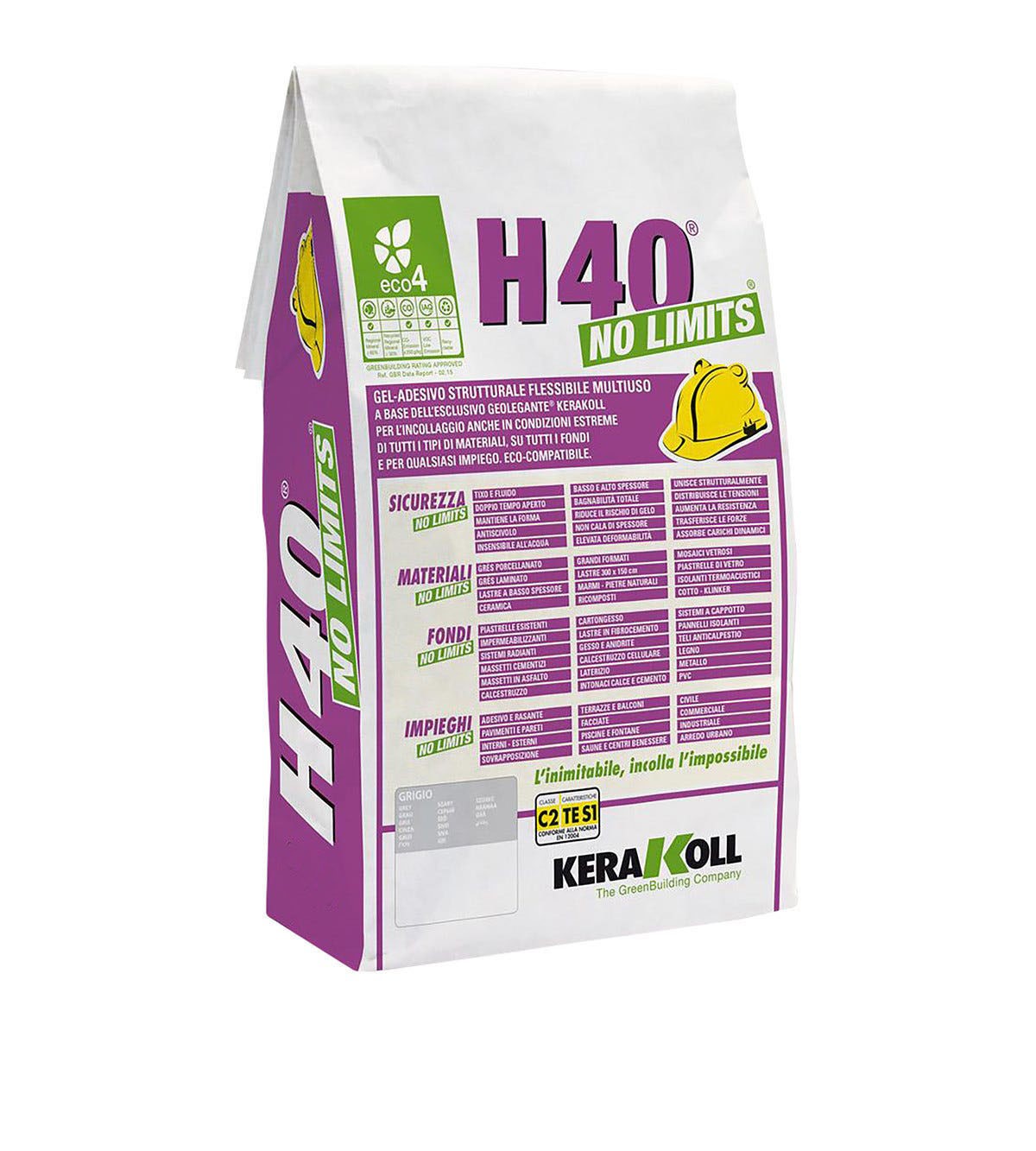 Kerakoll H40 No Limits Bianco 5 Kg