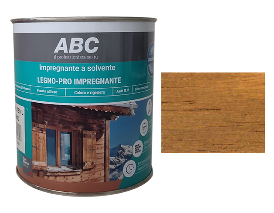 ABC Legno-Pro Impregnante 8305 Noce 0,75 Lt