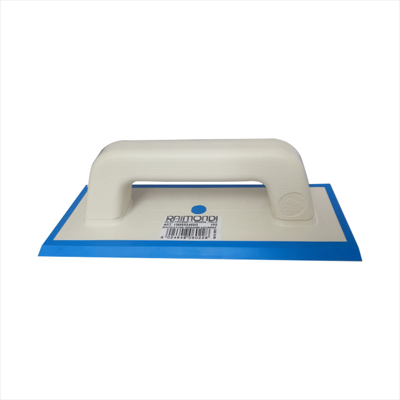 Frattazzo Gomma Morbida Azzurra 100X245 mm