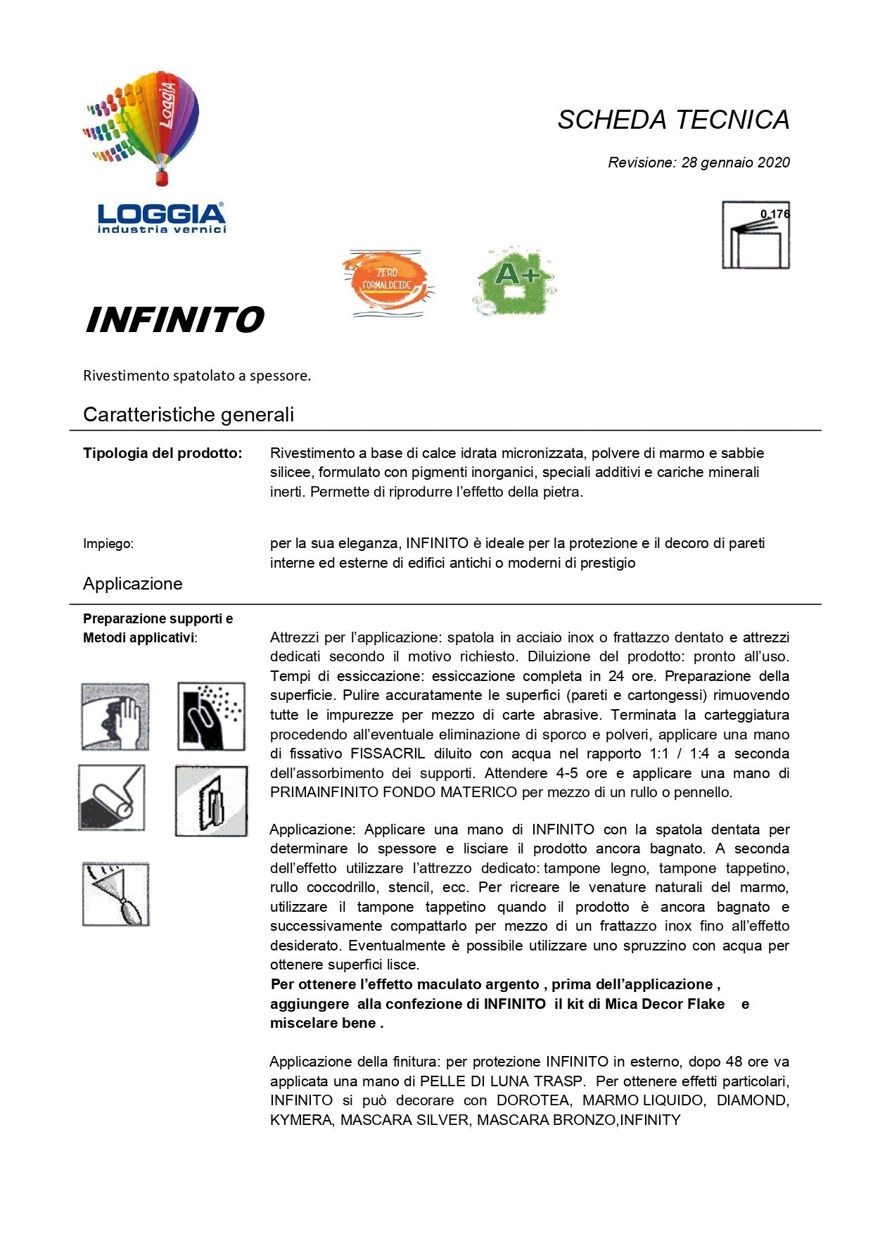 INFINITO Neutro 25 Kg Loggia